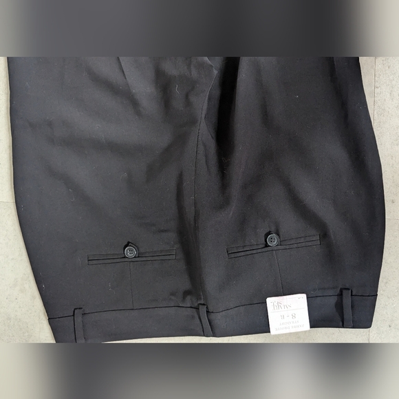 Ladies dress pants NWT sz 8R black - Picture 3 of 5
